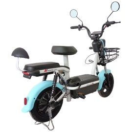 Велосипед з електромотором SPARK CITY 14`` 48V/500W/20Ah блакитний